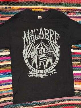 Macabre "Carnival of Killers" Band Tee - Black